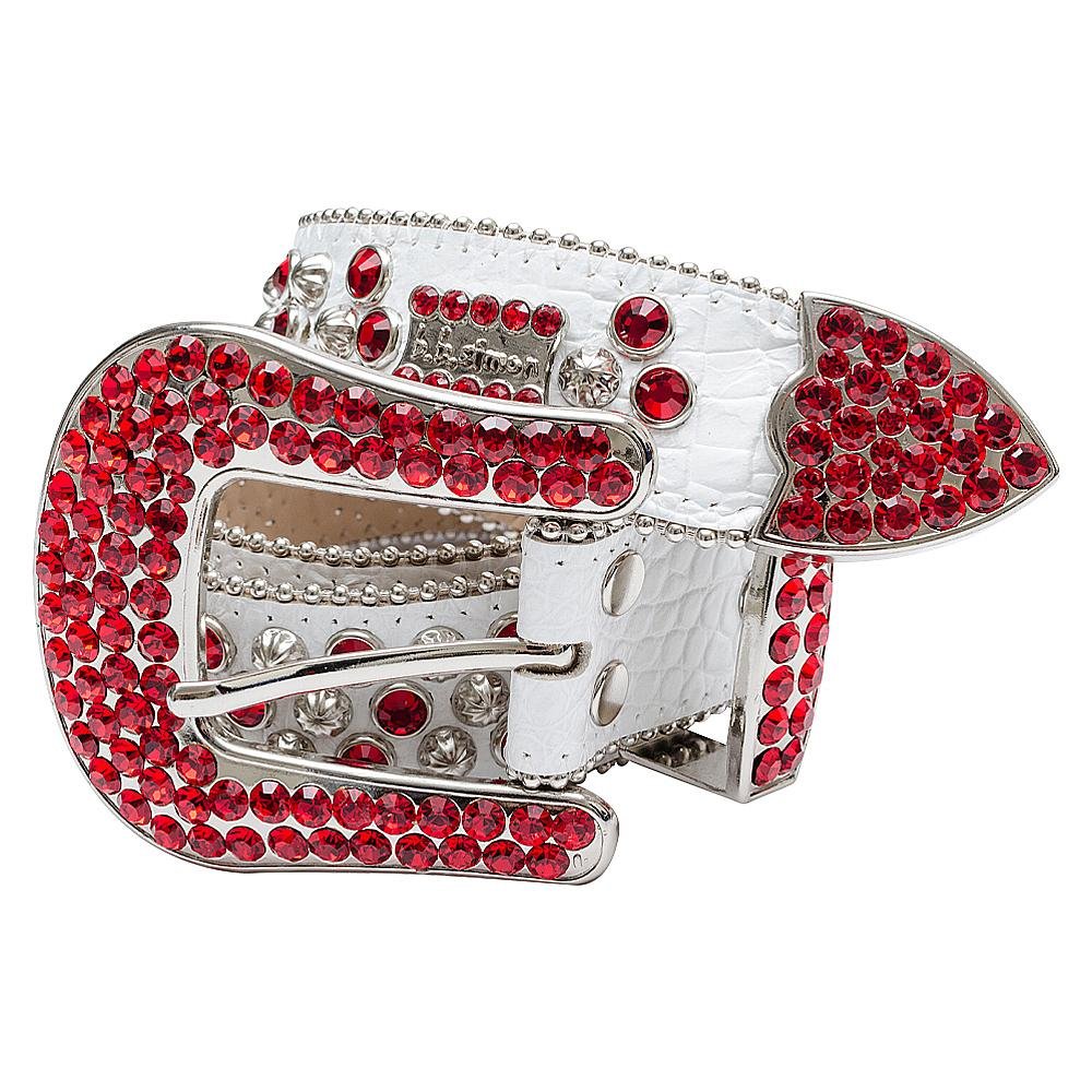 Jimmy Belt  White/Red – Capsule NYC
