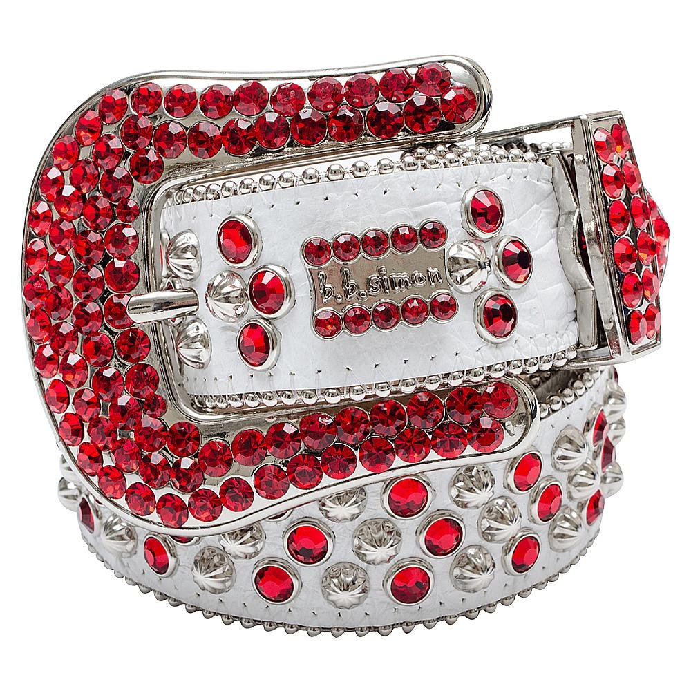 Jimmy Belt  White/Red – Capsule NYC