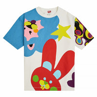 Kenzoo Oversized Tee | White - Capsule NYC