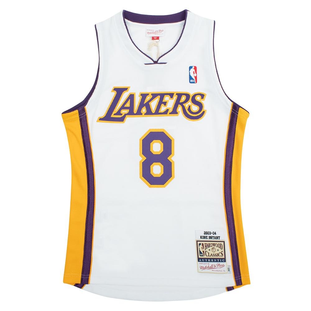 jurk Manuscript En Kobe Bryant 03/04 Auth LA Lakers Jersey | White – Capsule NYC