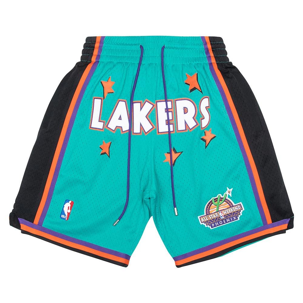 Just Don Just Don Rookie Shorts LA Lakers All Star 1995-96 Green