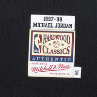 Michael Jordan 97/98 Auth Chicago Bulls Jersey | Black - Capsule NYC
