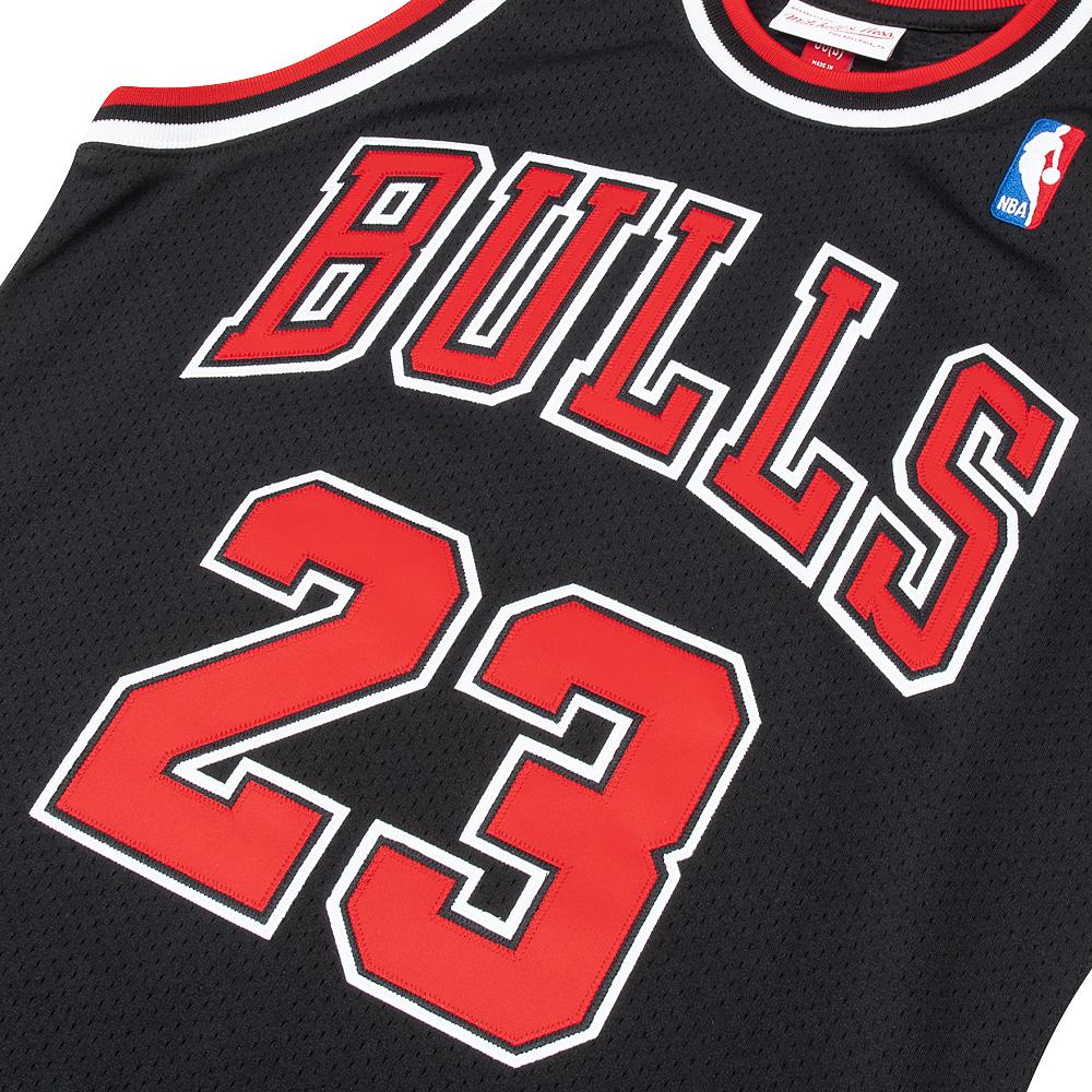 Michael Jordan 97/98 Auth Chicago Bulls Jersey Black – Capsule NYC