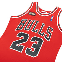 Michael Jordan 97/98 Finals Auth Chi. Bulls Jersey | Red - Capsule NYC