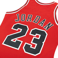 Michael Jordan 97/98 Finals Auth Chi. Bulls Jersey | Red - Capsule NYC