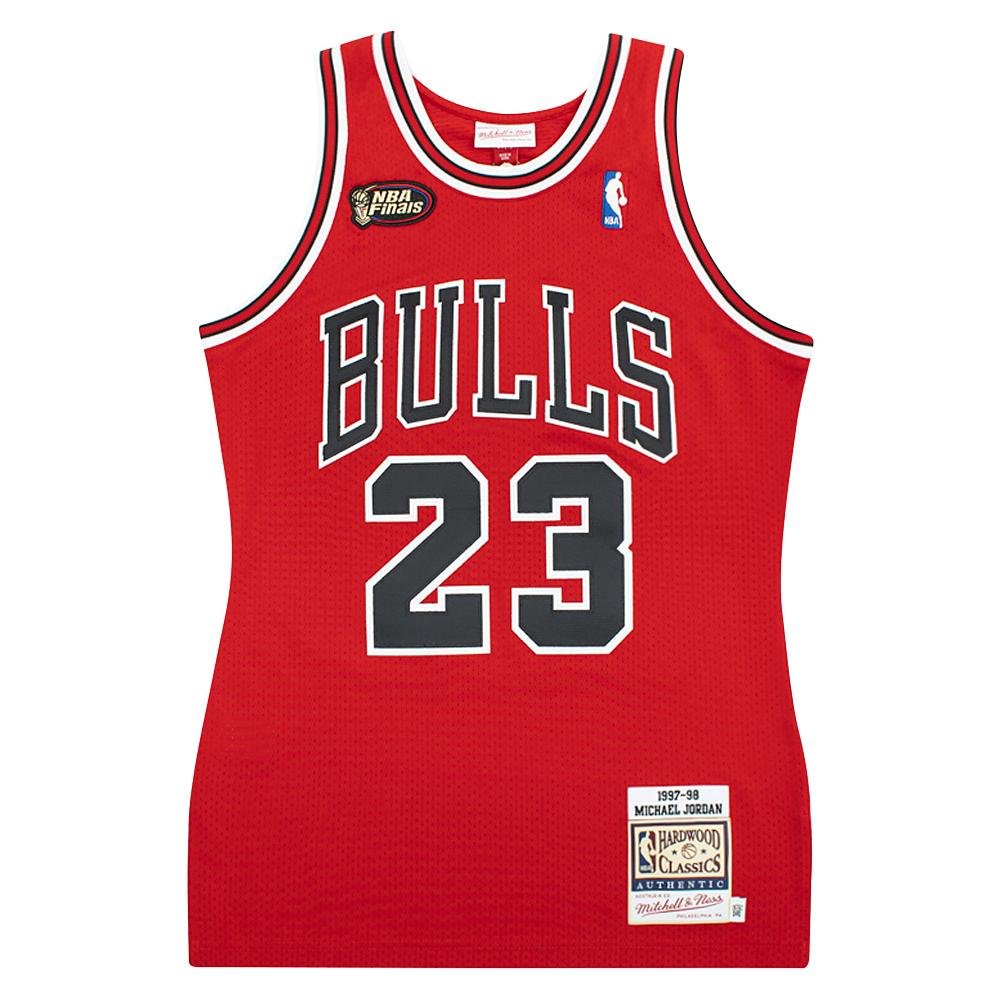 Michael Jordan 97/98 Finals Auth Chi. Bulls Jersey