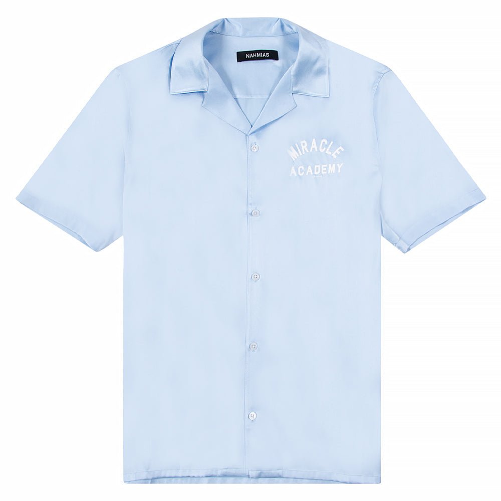 Miracle Academy Silk Shirt | Light Blue – Capsule NYC