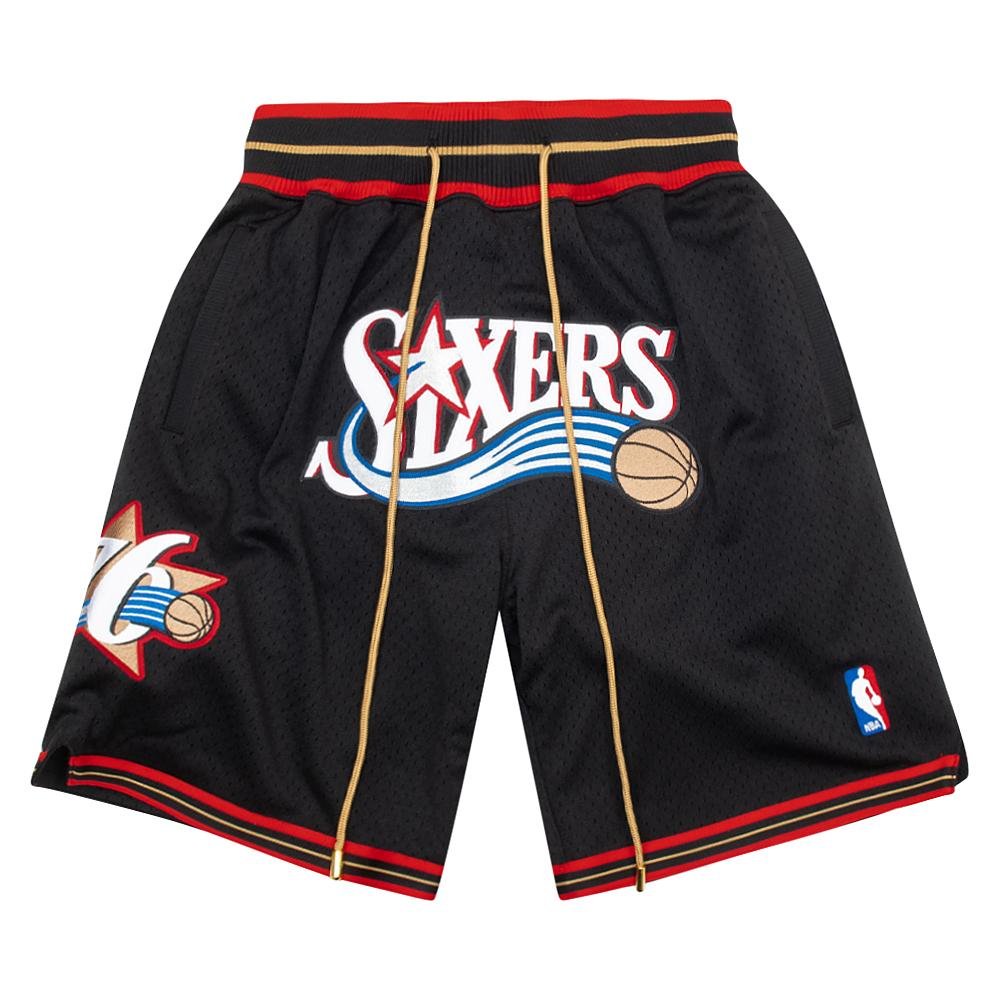 Philadelphia 76ers White JUST DON Shorts