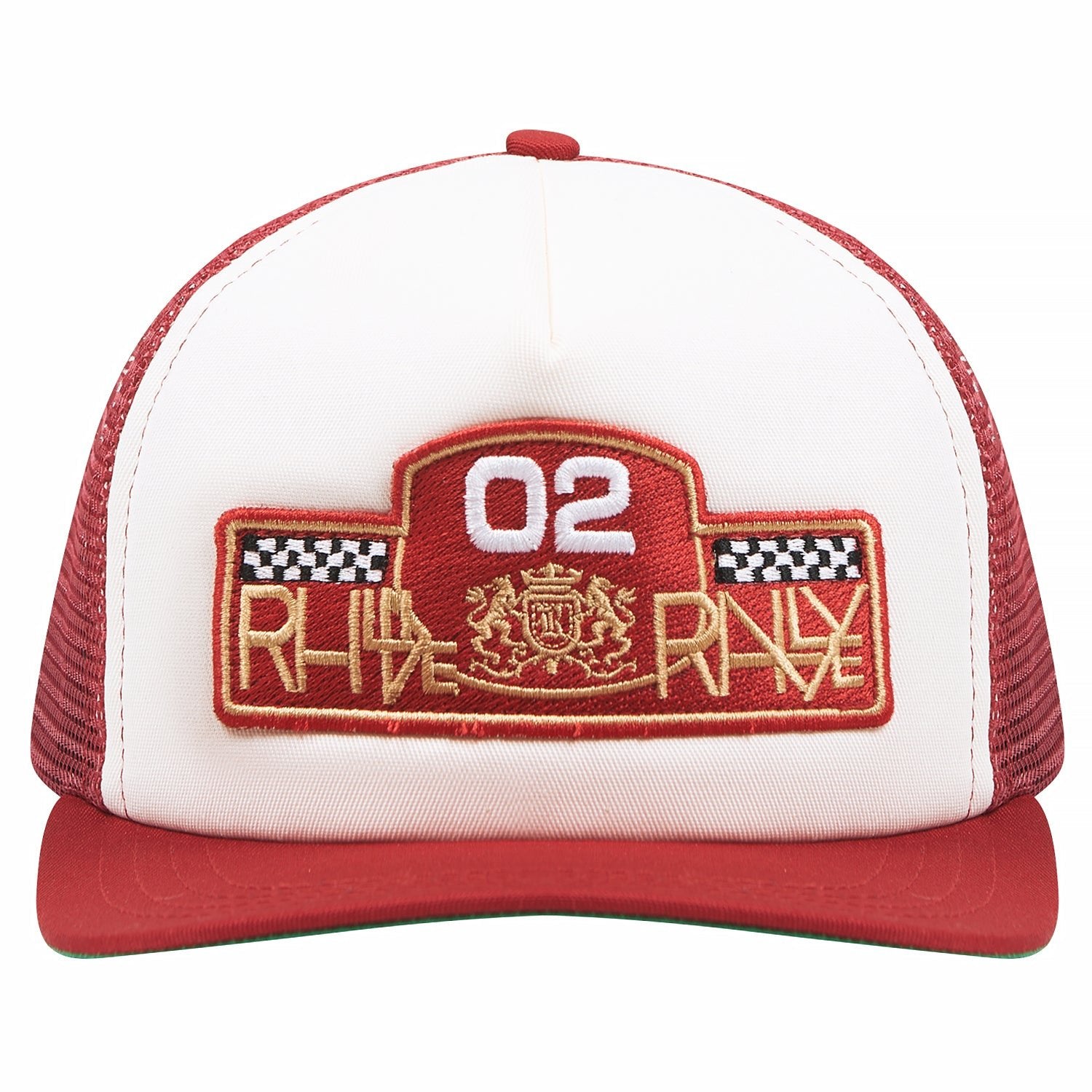Rally Rpix Trucker Hat | White/Red – Capsule NYC