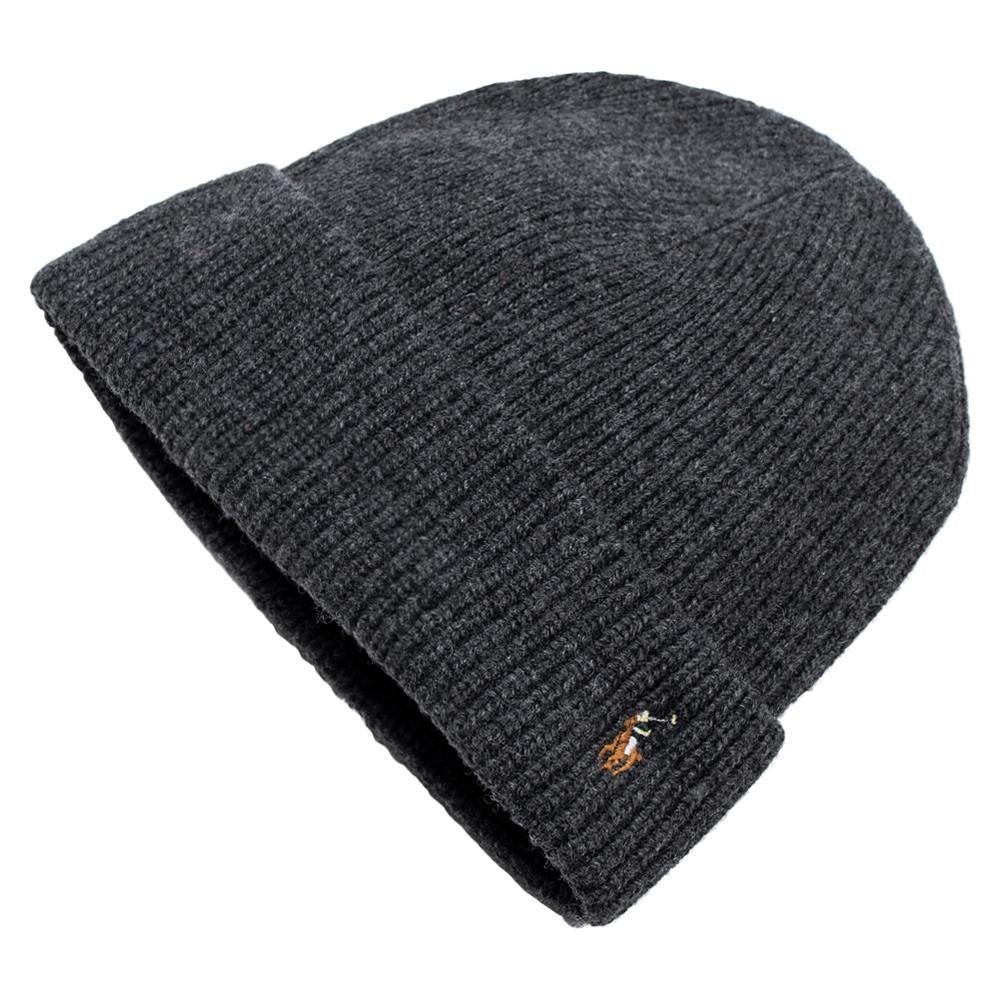 ◆MLB Korea◆ Varsity Cursive Mid Beanie NYM Charcoal Gray 3 Beanie - MLB KOREA