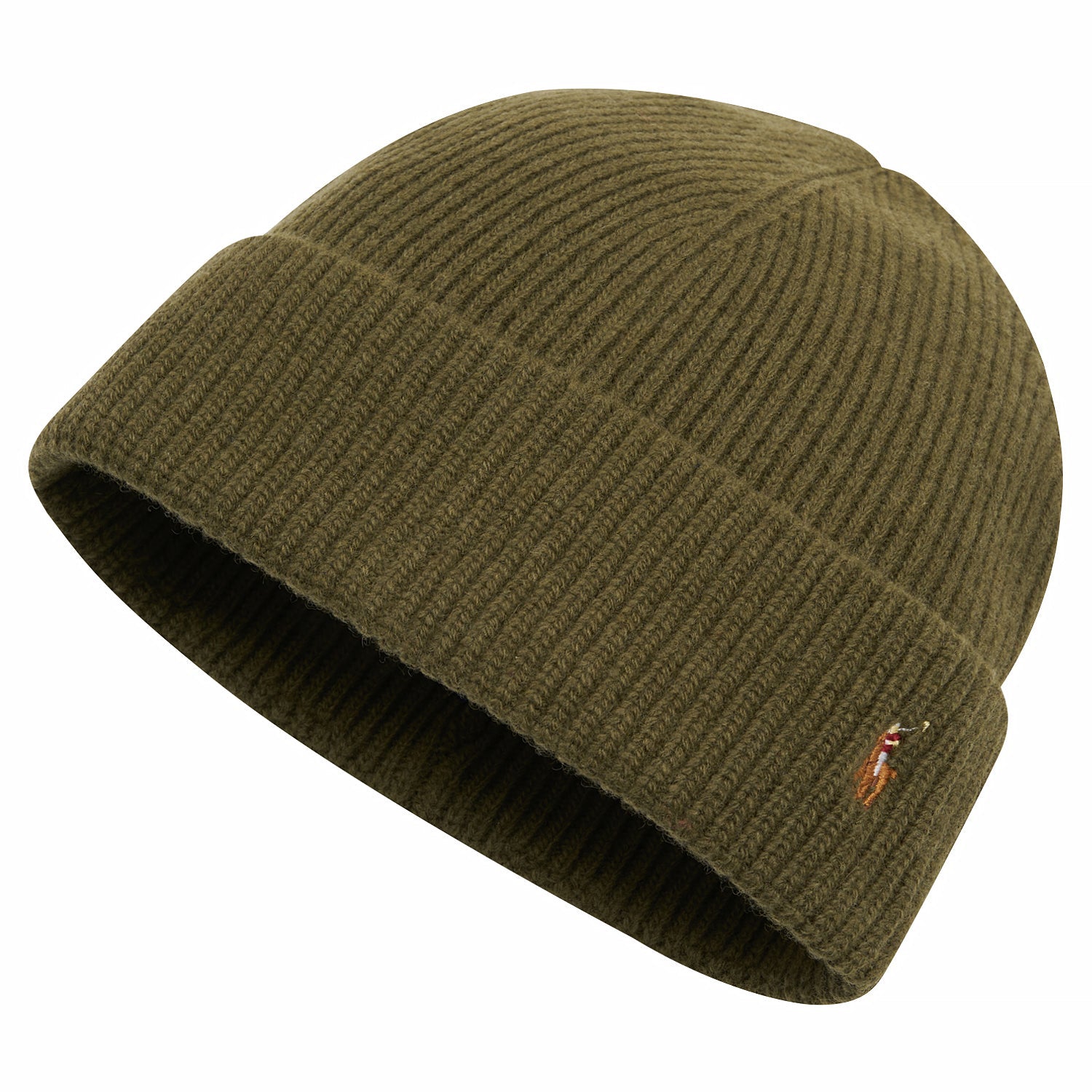 Polo ralph lauren signature merino cuff hat best sale