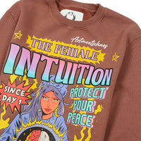 Woozy Chaos Sweatshirt | Plum - Capsule NYC