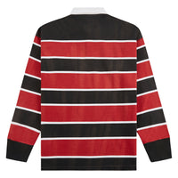 Striped Jersey Rugby | Faded Black Canvas Multi