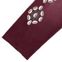 Cowrie Shell Sweatpant | Maroon