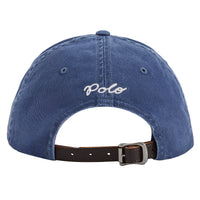Flag Embroidered Ball Cap | Navy