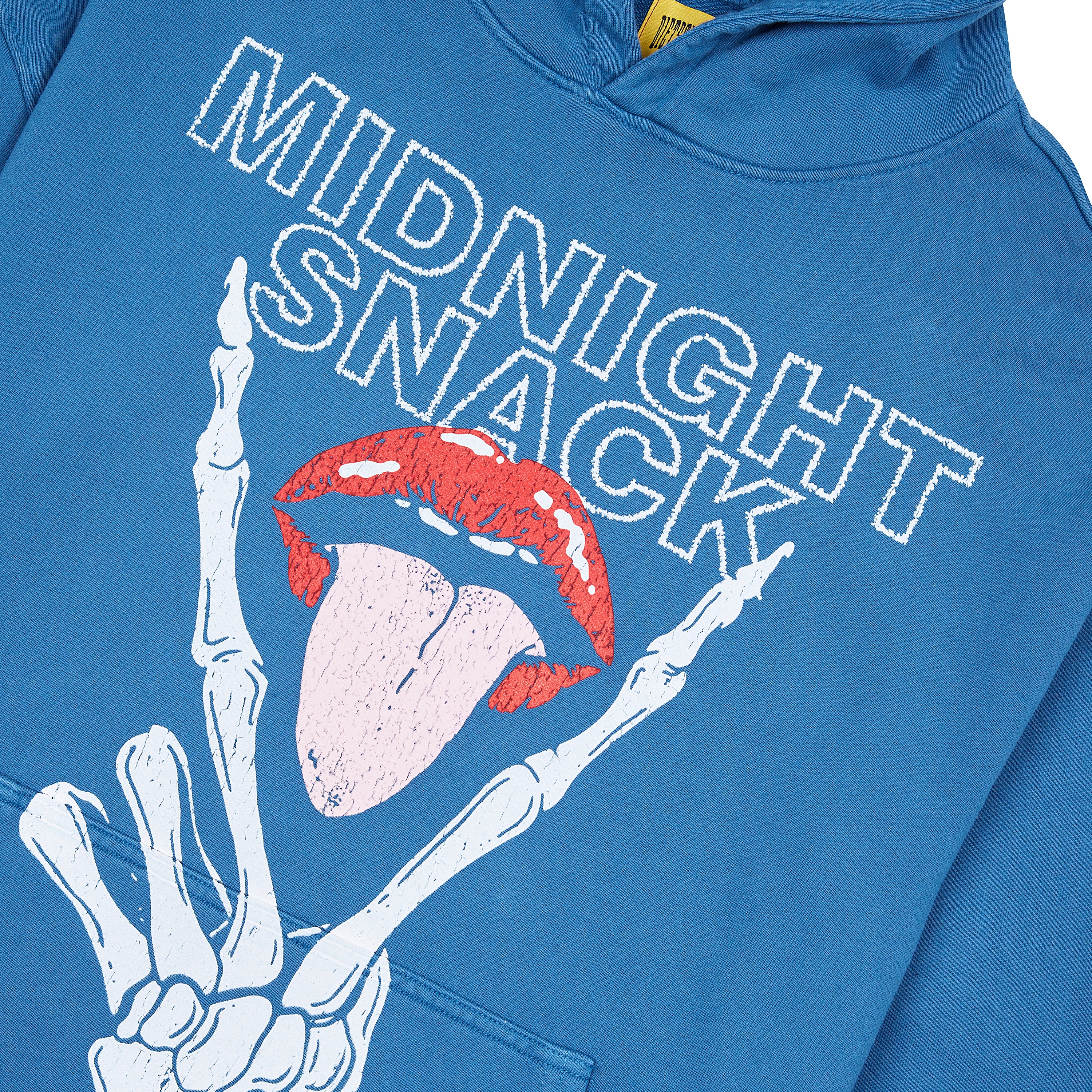 Midnight Snack Hoodie | Washed Blue – Capsule NYC