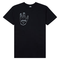 Peace Within The Glitzy Grillz Tee | Black