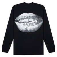 Peace Within The Glitzy Grillz L/S Tee | Black