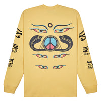 Peace Within L/S Tee | Yellow