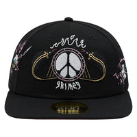 Peace Within Fitted Hat | Black