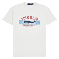 Whale Tee | White