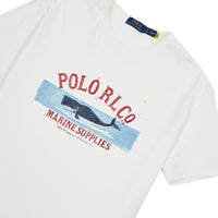 Whale Tee | White
