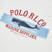 Whale Tee | White