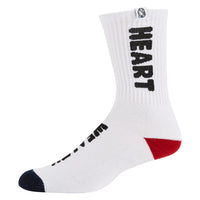 Socked Sock | White