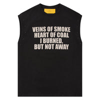 Veins Diamond Sleeveless Tee