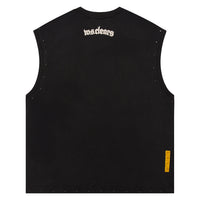 Veins Diamond Sleeveless Tee
