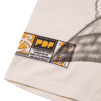 White Writer Tee
