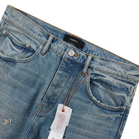 Sequin Splatter Paint Denim
