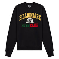 Collegiate Crew Sweatshirt | Black