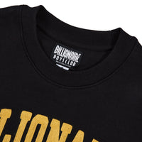 Collegiate Crew Sweatshirt | Black