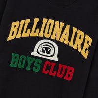 Collegiate Crew Sweatshirt | Black
