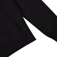 Collegiate Crew Sweatshirt | Black