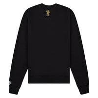 Collegiate Crew Sweatshirt | Black