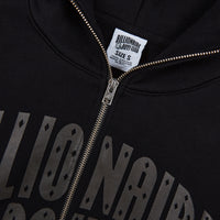 Curve Zip Hoodie | Black