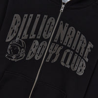 Curve Zip Hoodie | Black