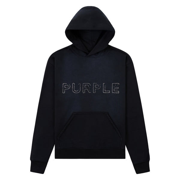 Embellished Logo Hoodie | Black – Capsule NYC
