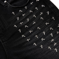 Olivier Denim | Graphite Fade Cross