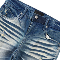 Clayton Stacked Medium Blue Denim