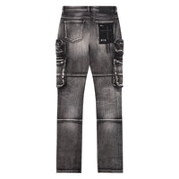 Slate Cargo Denim | Ash Storm