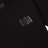 Liam Cyber Metal Tee | Black