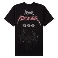 Liam Cyber Metal Tee | Black