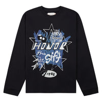 Pop Art L/S Tee | Black