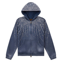 Steller Diamond Hoodie | Blue