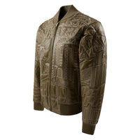 NYC Boro Quilted Jacket | Olive/Ivory