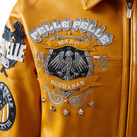 World Famous Pelle Jacket | Maize/Navy/White/Silver