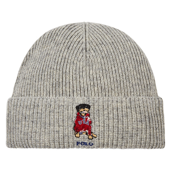 USA Dog Beanie | Andover Heather – Capsule NYC